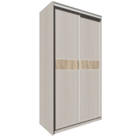Шкаф-купе Сенатор 2-х дверный