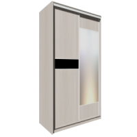 Шкаф-купе Сенатор 2-х дверный