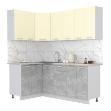 Мила Лайт угловые  ЛДСП (1,2*1,2м -1,2*3,0м)