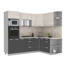 Мила Лайт угловые-ВТ ЛДСП (1,68м*2,4м  - 1,68*3,4м)