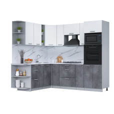 Мила Лайт угловые-ВТ ЛДСП (1,88м*2,4м  - 1,88*3,4м)